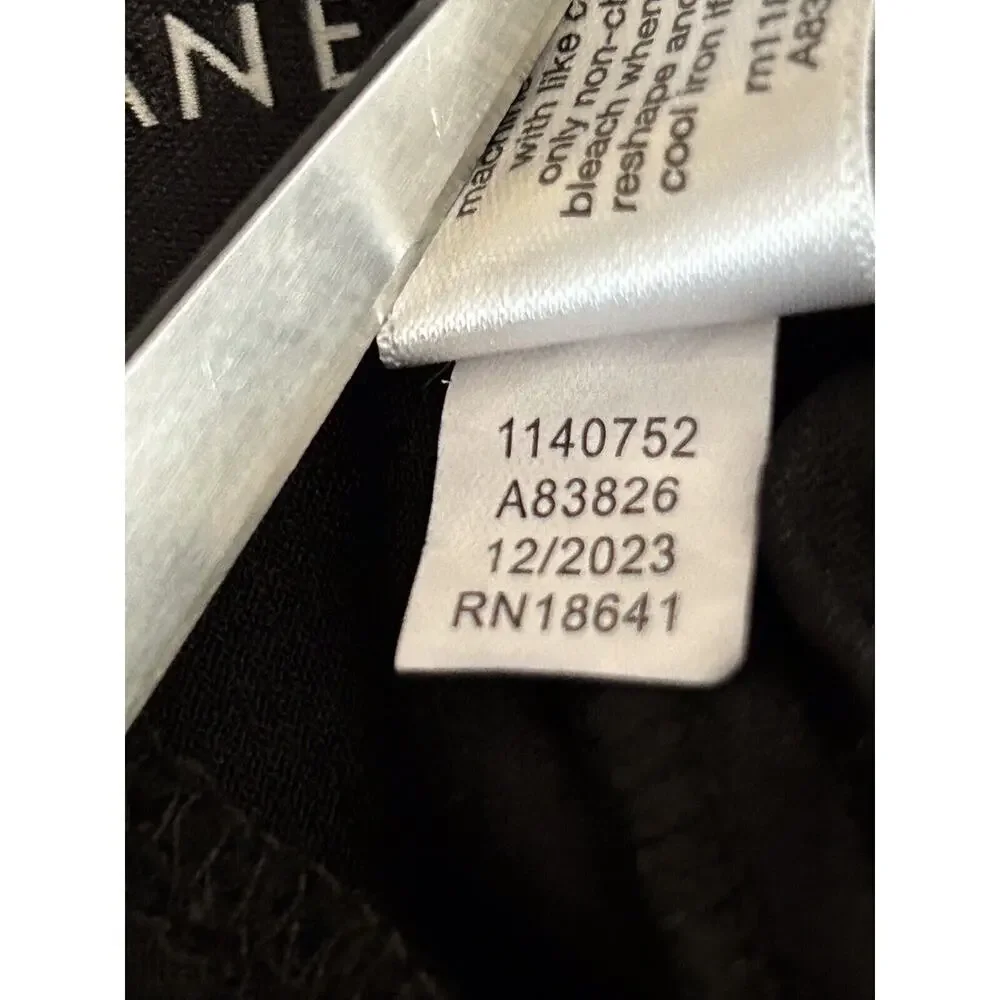 Lane Bryant‎ Shorts Womens Size 20 Black Rayon Blend High Rise Stretch Bermuda